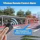 XIAOKOA Einbrecher Alarm,Intelligenter Alarm mit Drahtloser Fernbedienung,Wasserdichter Intelligenter Vibration Sensor Alarm,Geeignet für Fahrrad/Motorrad/Elektrofahrzeug/Roller