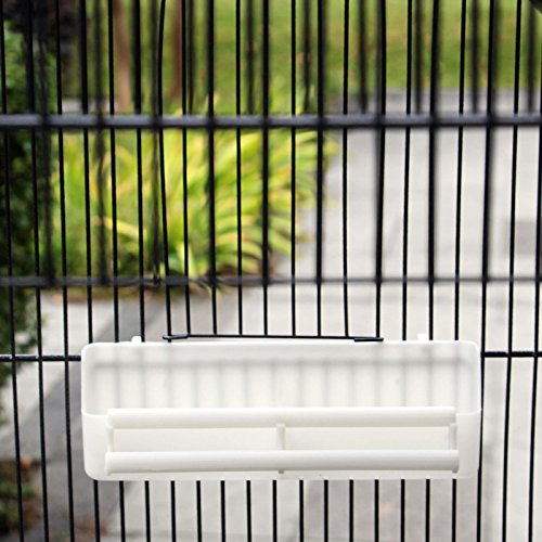 Wiltec XL Vogelvolière, vogelkooi van 146 x 54 x 54 cm, geschikt voor kleine vogels en parkieten - Afbeelding 6