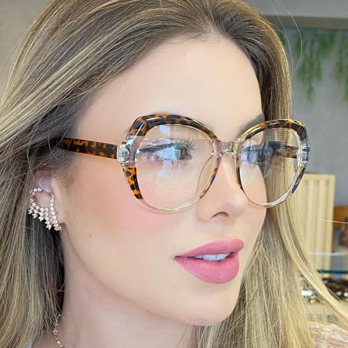 Lunettes œil-de-chat monture large rétro vintage tendance mixtes