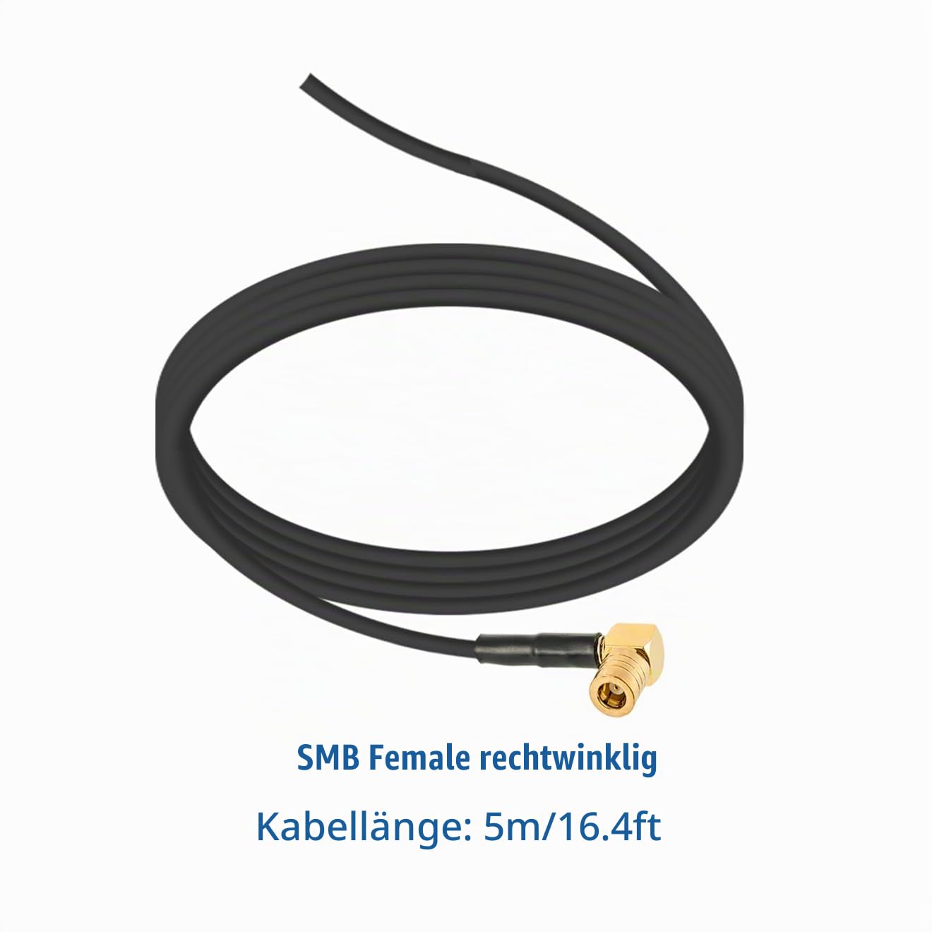 Vecys DAB DAB + Autoantenne Haifischflosse FM/AM GPS Autodachantenne Signalverstärker SMB zu SMA zu DIN Adapter 5m RG174 Verlängerungskabel für Auto DAB Digital Radio Fahrzeug FM/AM Radio…
