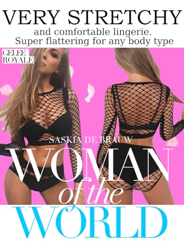 Women's Mesh Lingerie Fishnet Babydoll Mini Dress Bodysuit See Through Shirts Long Sleeves Lingerie Bodysuit Cover Up2