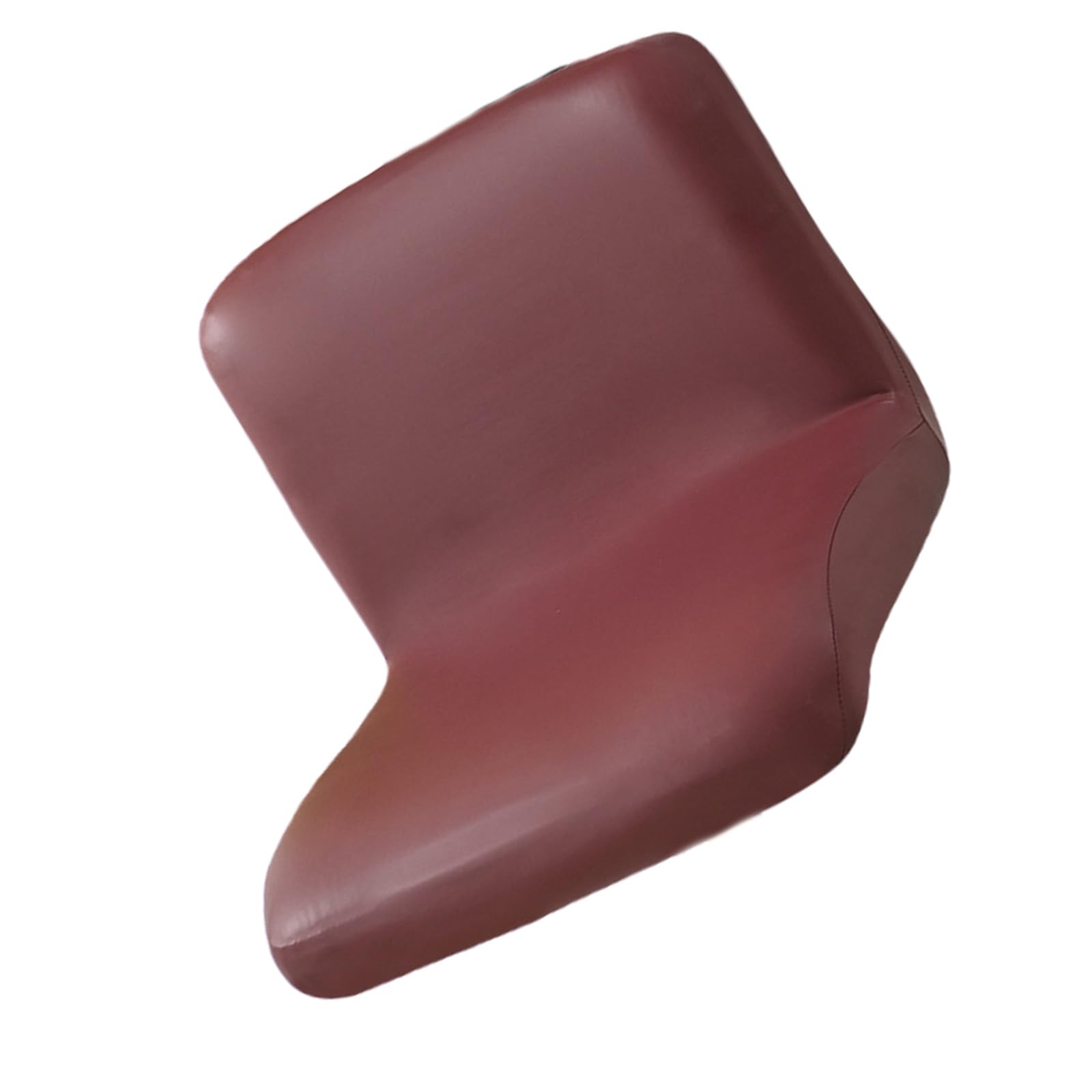 carotoe PU Stool Covers Water Resistant Durability Barstool Covers for Home Restaurants and Coffee Shops PU Leather Elastics Stool Slipcover