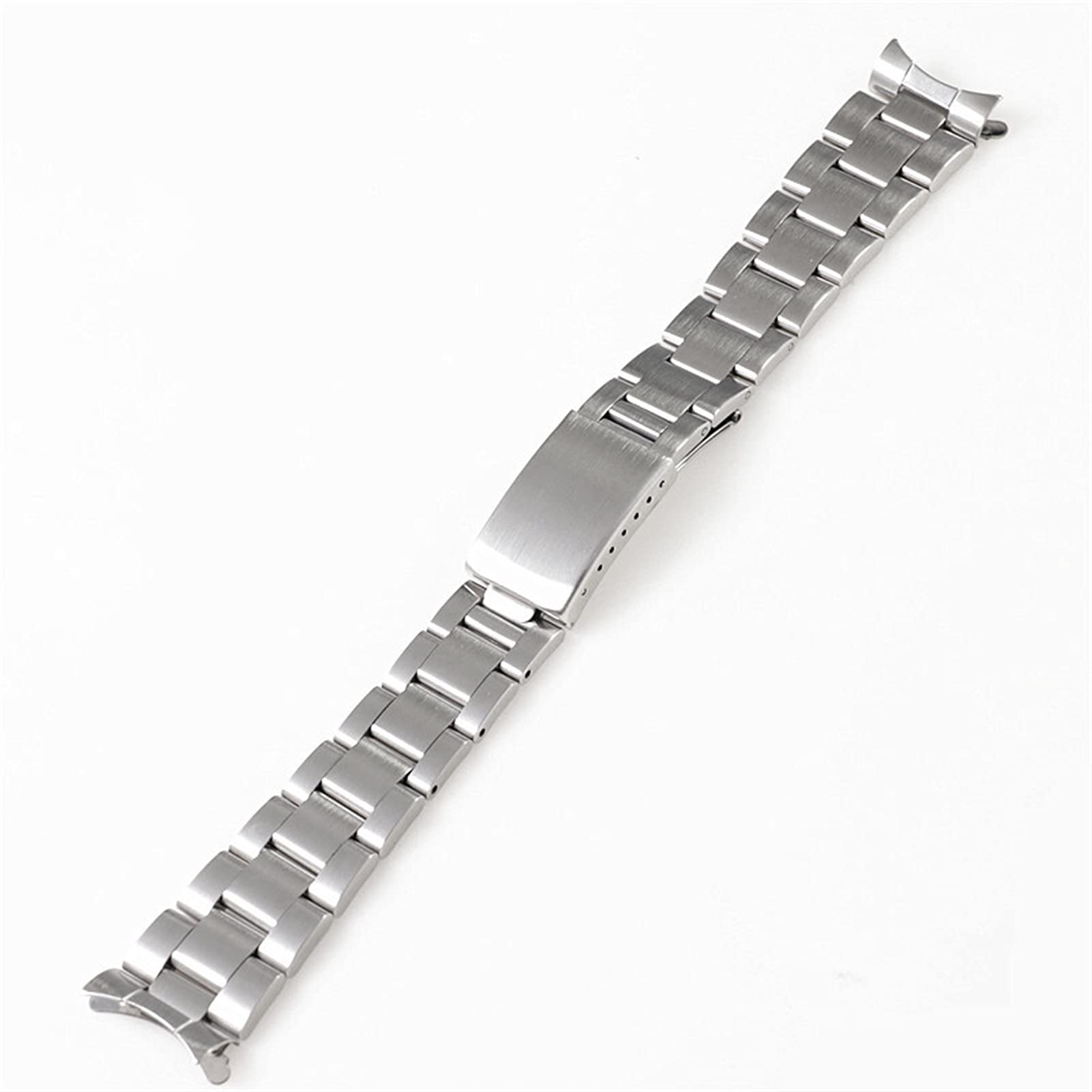 Bracelet montre acier inoxydable massif 20mm 19mm sans espace - 8