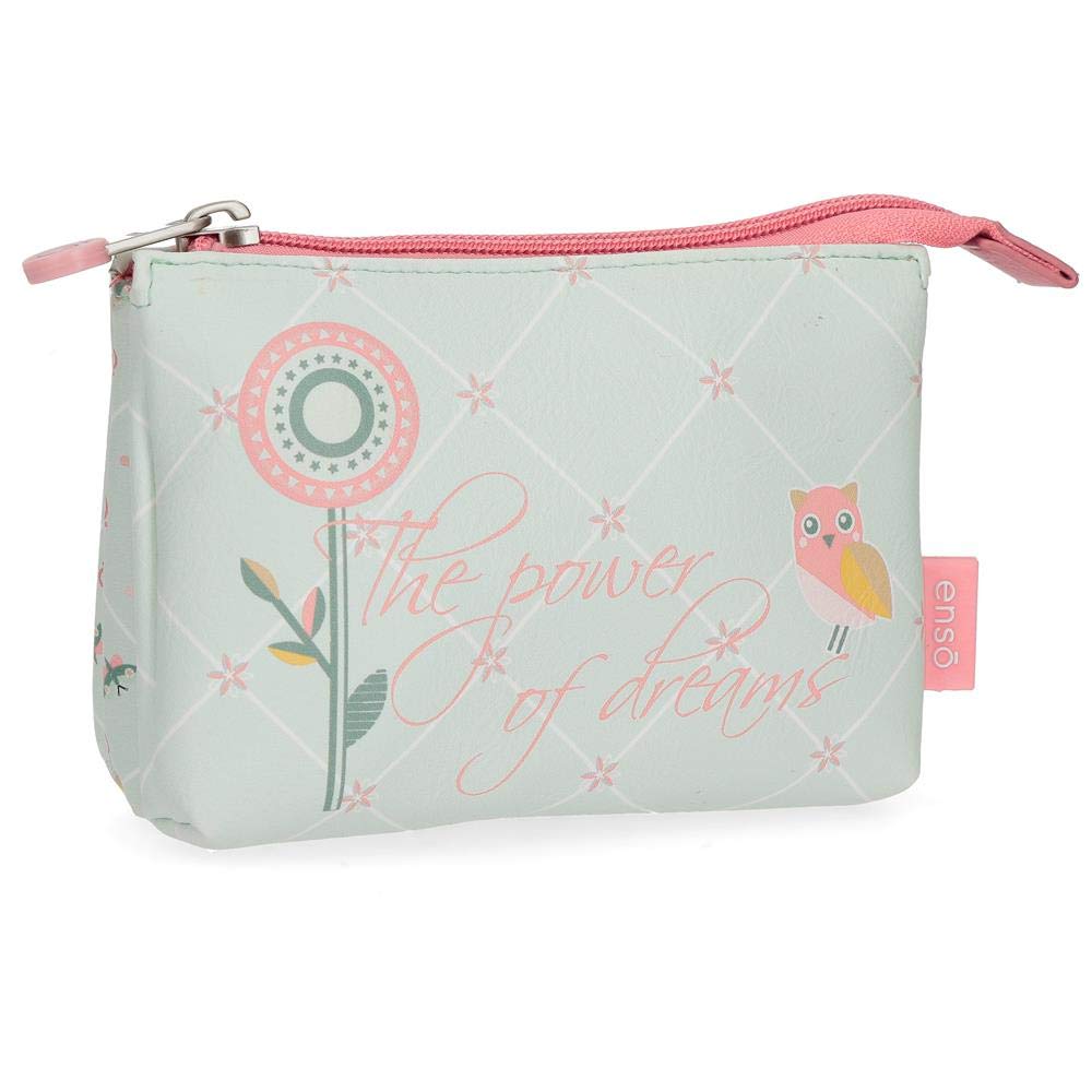 Enso Owls Wallet with Coin Case Multicoloured 14x10x3,5 cms PVC