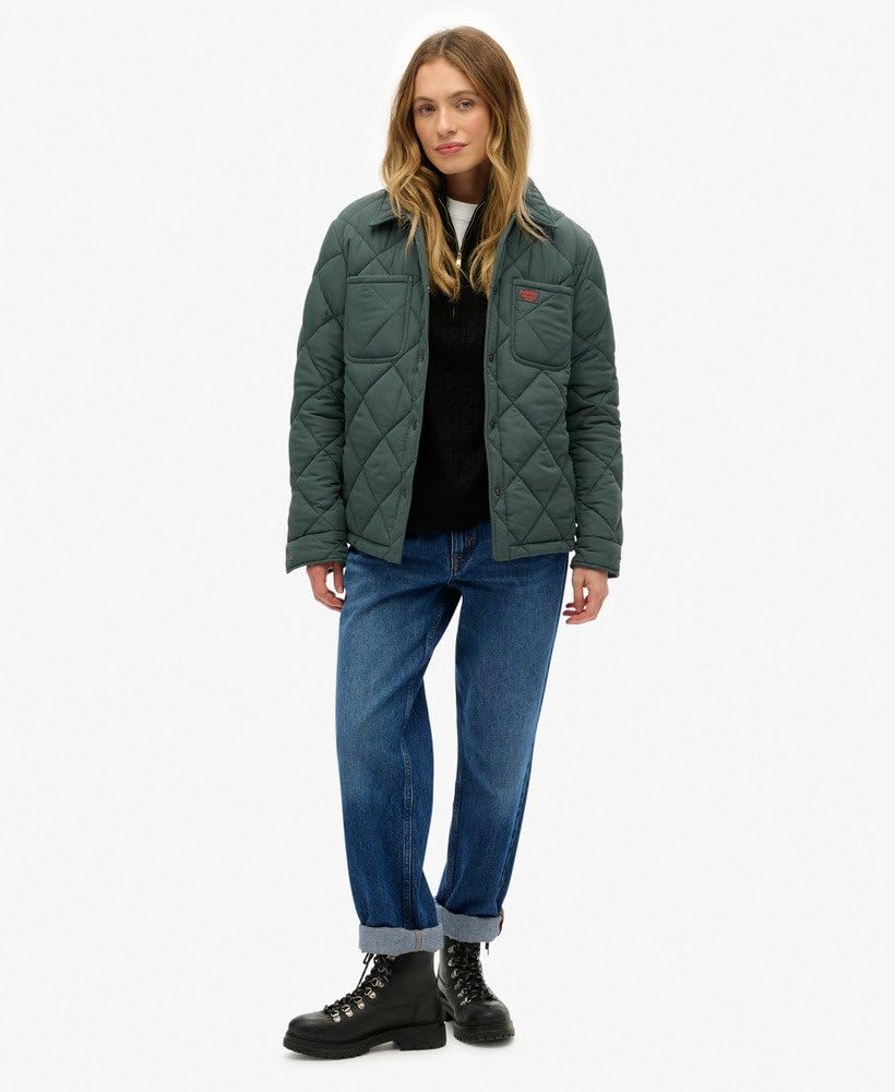 Superdry Damska pikowana kurtka robocza