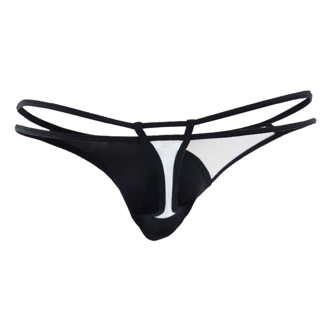 Men's Combo of Naughty Cuts Men's G String Thong Underwear Dual Back String-picture-12