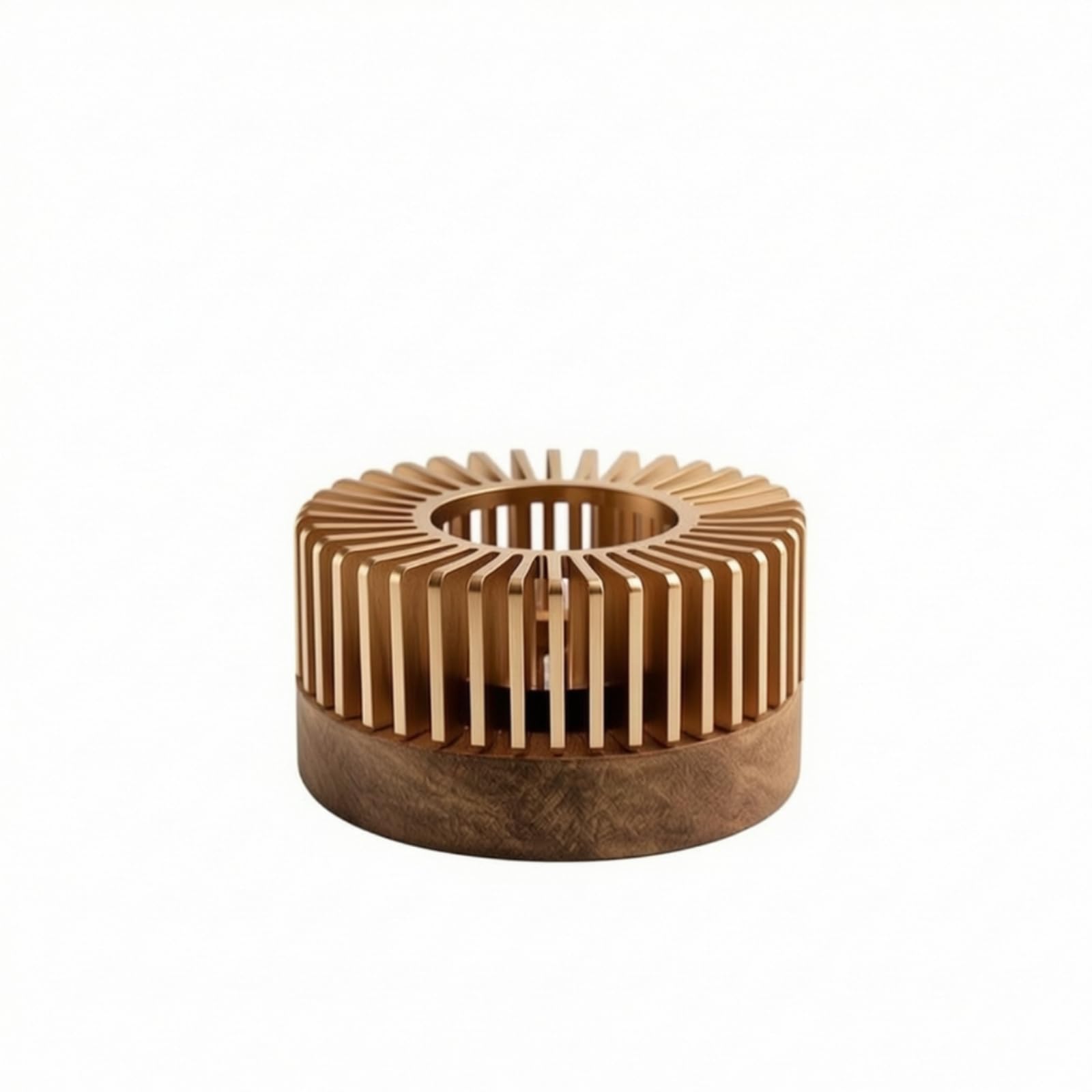 rockible Scaldateiera Pratico Scaldatè Resistente Riscaldatore a Candela, 15.0 Cm X 6.3 Cm, Grande
