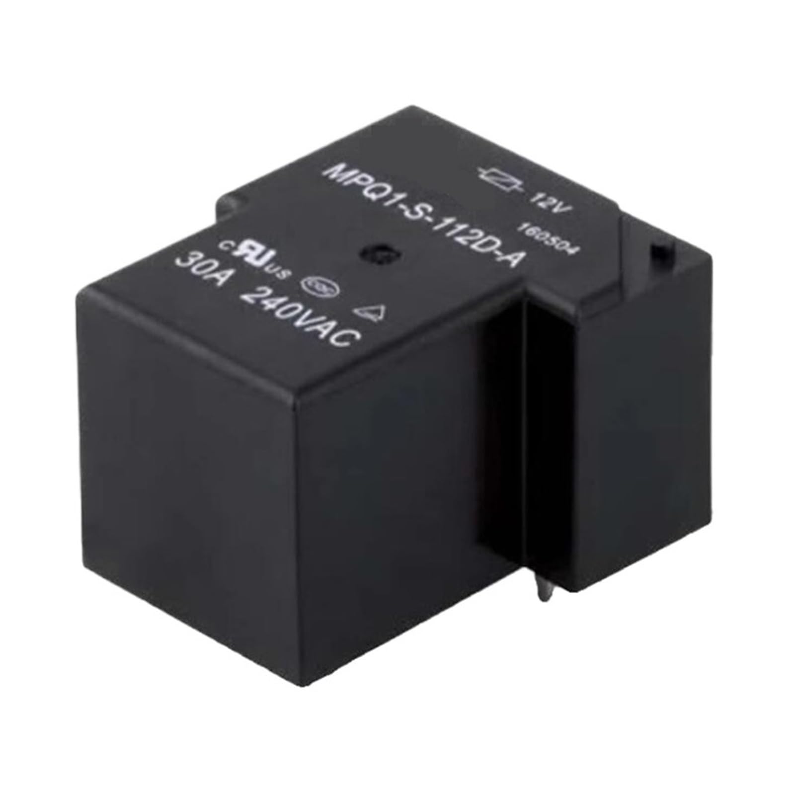 Relais MPQ1-S-112D-A 12V DC pour circuit imprimé automobile et industriel - Lot de 10