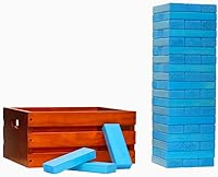 Vista 9 de Tailgating Pros Maderas gigantes de primera calidad con caja manchada: ¡elige los colores de tu equipo! Juego de patio al aire libre gigante