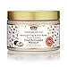 African Pride Moisture Miracle Moroccan Clay & Shea Butter Heat Activated Masque - For Natural Coils & Curls, Detoxes & Softens, Removes Impurities & Product Build-Up from Hair 12 oz (3 Pack)