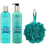 douglas seathalasso körperspray  Douglas Home Spa - Seathalasso Invigorating Body Set Geschenkset Body Wash 300ml + Body Lotion 300ml + Shower Puff