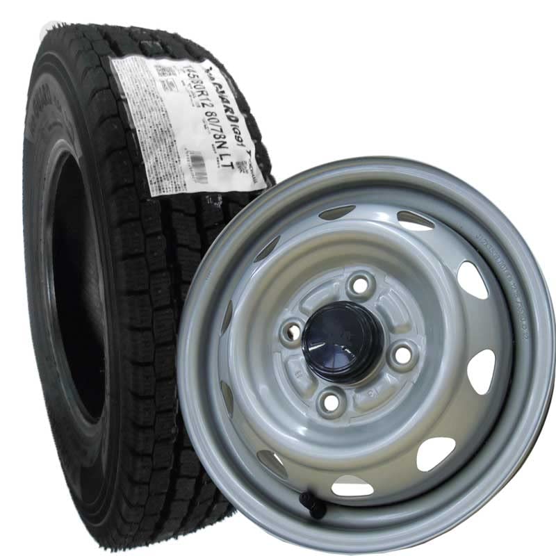 145/80R12 YOKOHAMA ice guard スタッドレスホイール4本