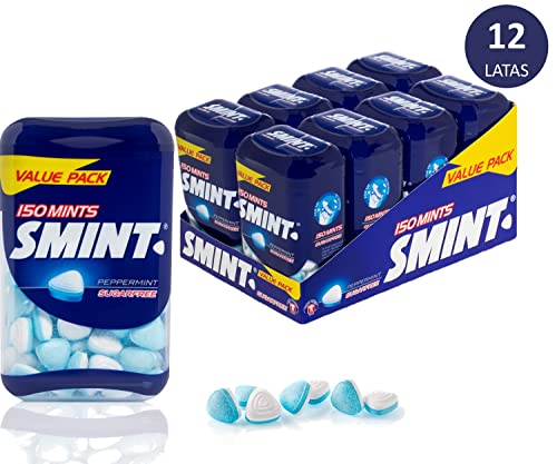 Miniatura 2 de SMINT Bote Sabor Menta, Caramelos Comprimidos Sin Azúcar, Pack 8 uds