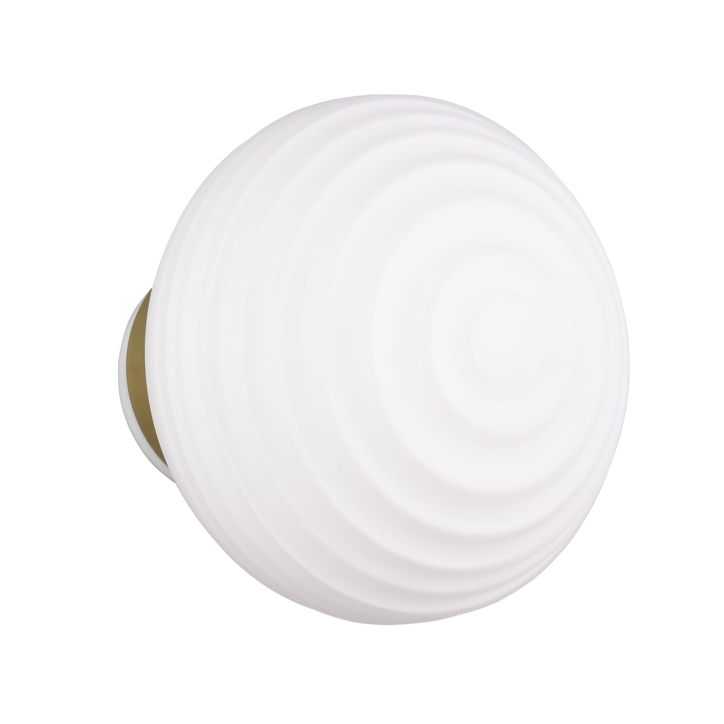 Reality Leuchten LED Akku Wandleuchte Earl R27771101, Metall Messing matt, Glas weiß, inkl. 1.5 Watt LED, 4-fach Touch