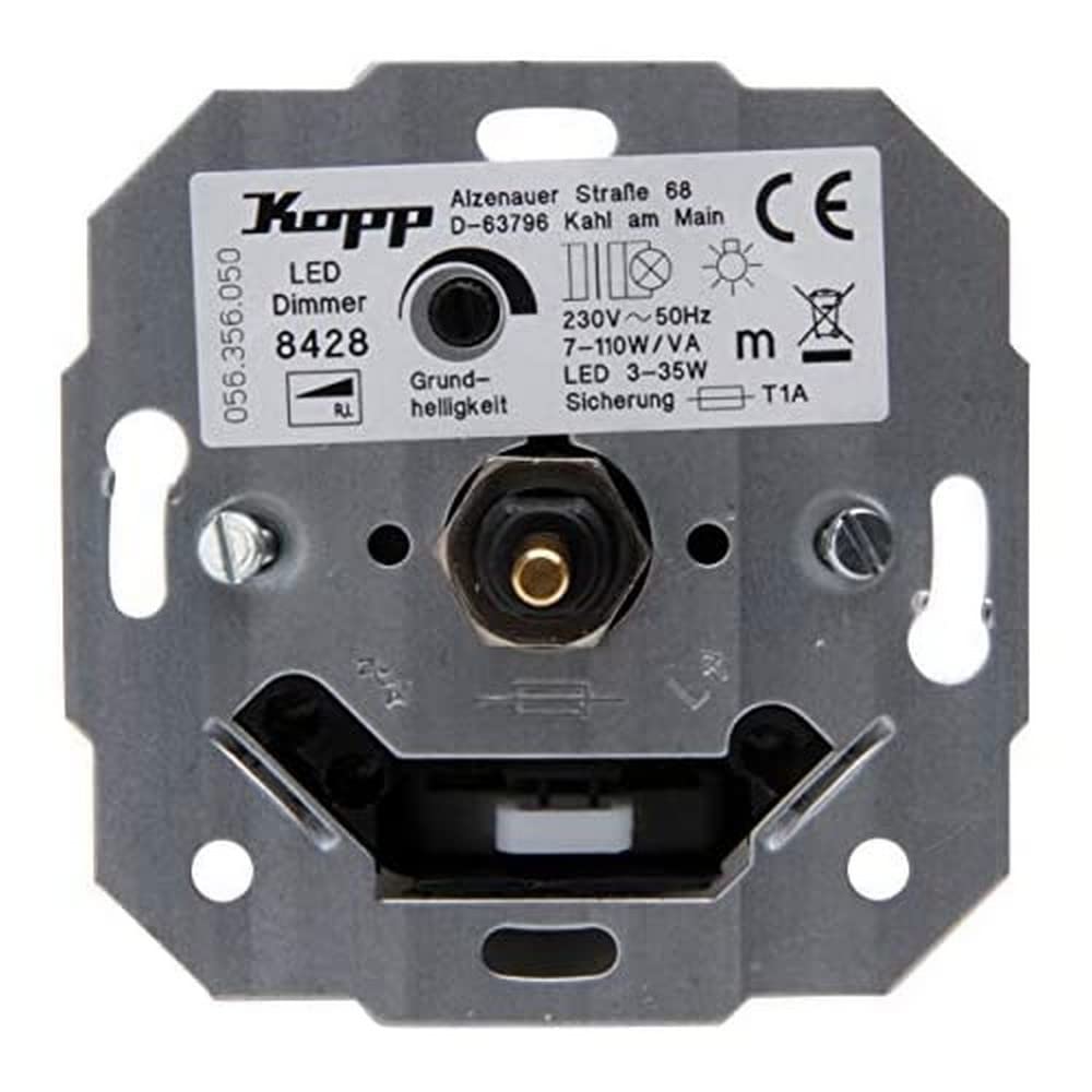 Kopp 844600183 LED-Dimmer Druck-Wechsel 5-150 W