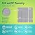 Ekkogo Acoustic Panels 12-Pack Soundproof Wall Panels 12"x12"x0.4" Decorative Sound Dampening for Your Home, Office, Studio, Bedroom & More with Unique ModuArc Carving [Light Gray]