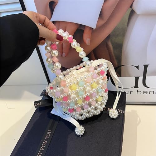Sac à main pour femme à fleurs perlées chic et tendance pour cérémonie - 3
