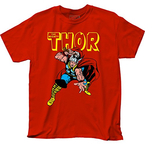 Thor War Hammer - Camiseta para adulto, color rojo