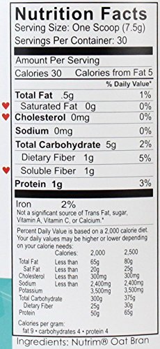 Nutrim Oat Bran Superfood Powder #TOP1