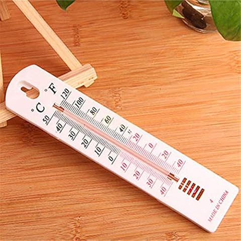 bopely Indoor/outdoor Thermometer -40° to +50°c Wall Haging Thermometer for Garden House Garage Office Room Cover
