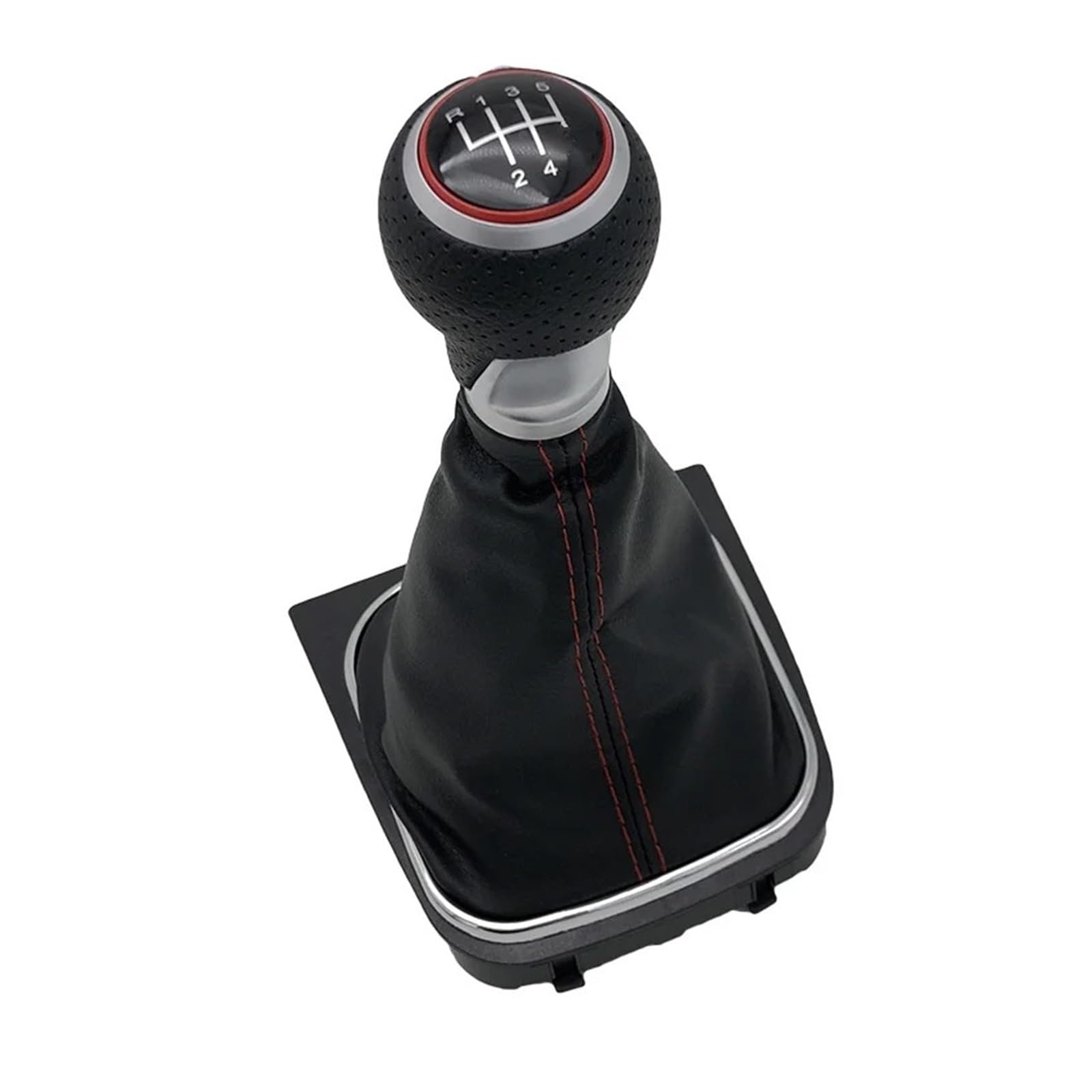 VAVGKDKPZB Shifter Lever Handle for VW for Golf 6 MK5 MK6 for Jetta 2005-2014 5 Speed Gear Stick Shift(5 Speed Model A)