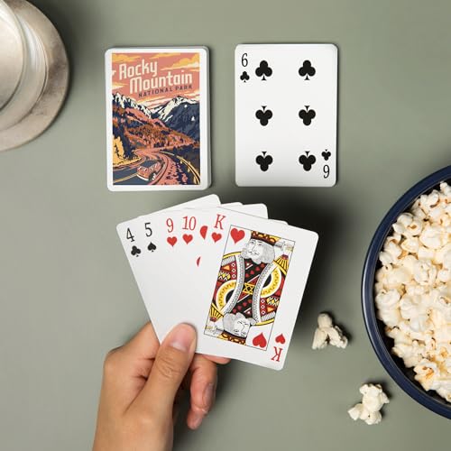 Baraja de cartas Poker Rocky Mountain National Park 52 piezas miniatura 2