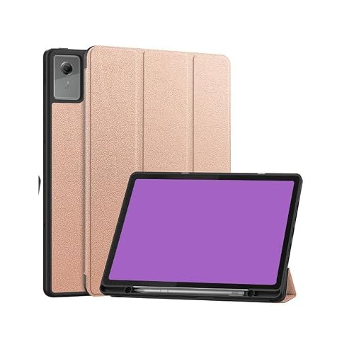 TRIPLE RIVER�EFor Lenovo Idea Tab Plus �P�[�X �I�[�g�X���[�v �@�\�t�� 12.1�C���` �蒠�^ �J�o�[ PU���U�[ �X�^���h�@�\ For ���m�{ �A�C�f�A�^�u �v���X ZAG70411JP / ZAG70446JP(��