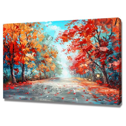 Décoration d'impression haut de gamme : paysage sur toile 50x70cm