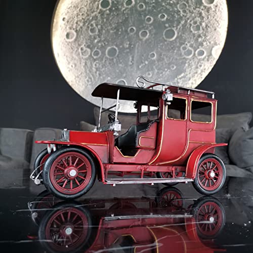 Car-Model-Vintage-Iron-Hand-Painted-Miniature-Automobile-Model-Classic-Car-Replica-Collectible-Figurine-Photo-Prop-for-Home-Decor