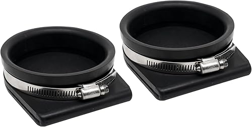 Cubiertas de la aleta de escape Marine Exhaust Guard Fits 3 in.OD 18-4456 89240