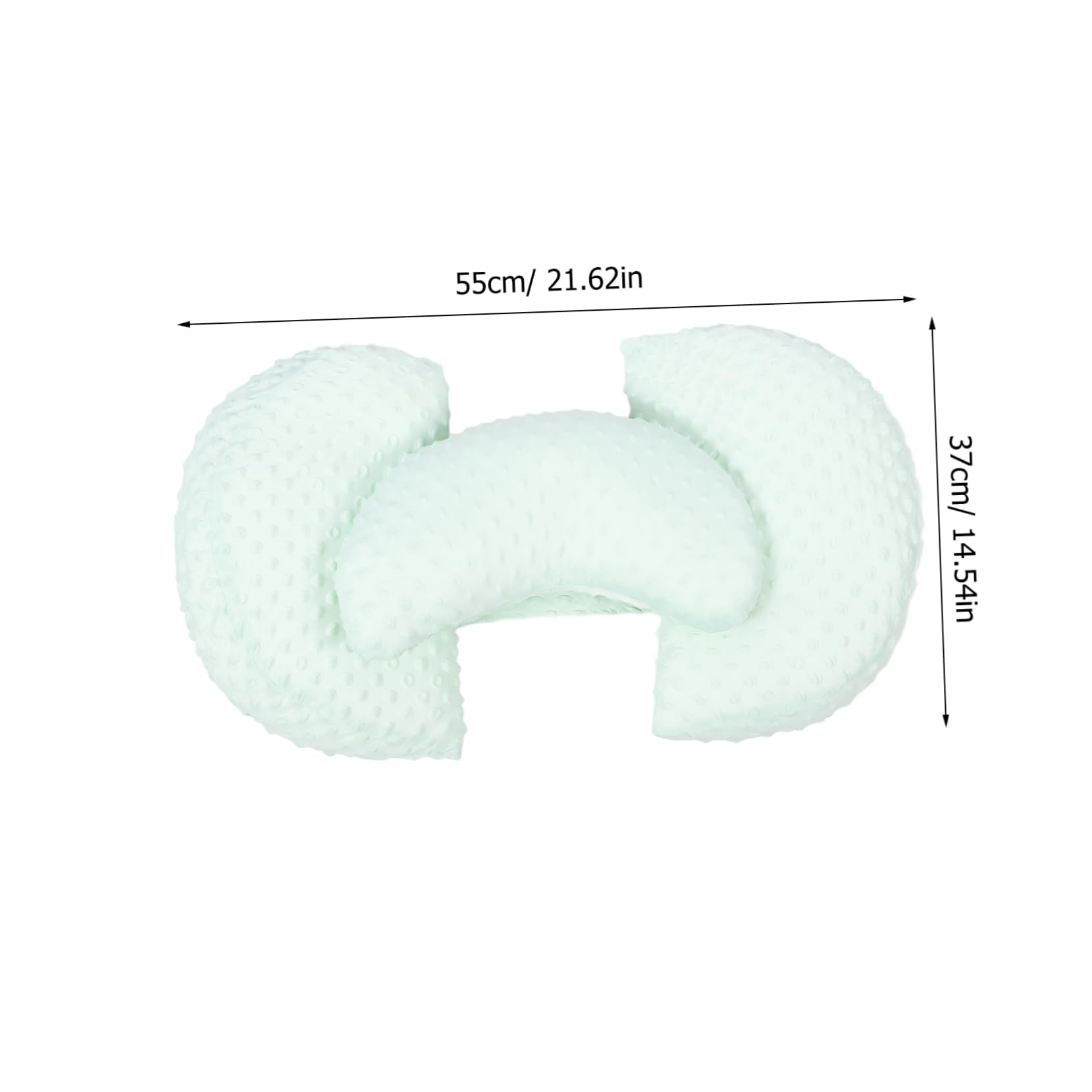 KICHOUSE Sleeping Pregnancy Pillow Waist Support Full Body Maternity Cushion Cooling Pillow for Relief Lumbar Back Support