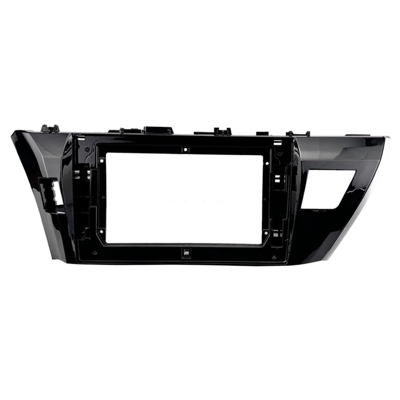 Rama przednia do radia samochodowego Toyota Corolla i Levin (2014-2018), ramka montażowa radia samochodowego 2 DIN, adapter przysłony, osłona deski rozdzielczej