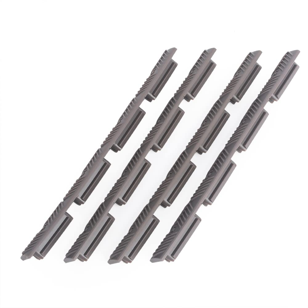 Coperture Paramani In Gomma Per Corrimano MLOK - Set Da 4 Pezzi, ABS Morbido, Facile Montaggio