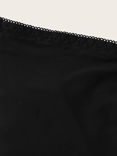 Miniatura 4 de GORGLITTER Ropa interior de 2 piezas para mujer, tangas de cadena en G, correa transparente, invisible, sin costuras, ropa interior transparente