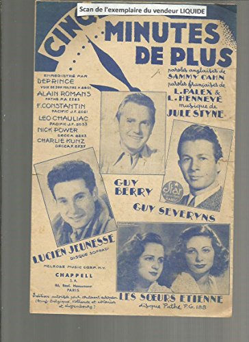 Photo de CINQ MINUTES DE PLUS (FIVE MINUTES MORE).