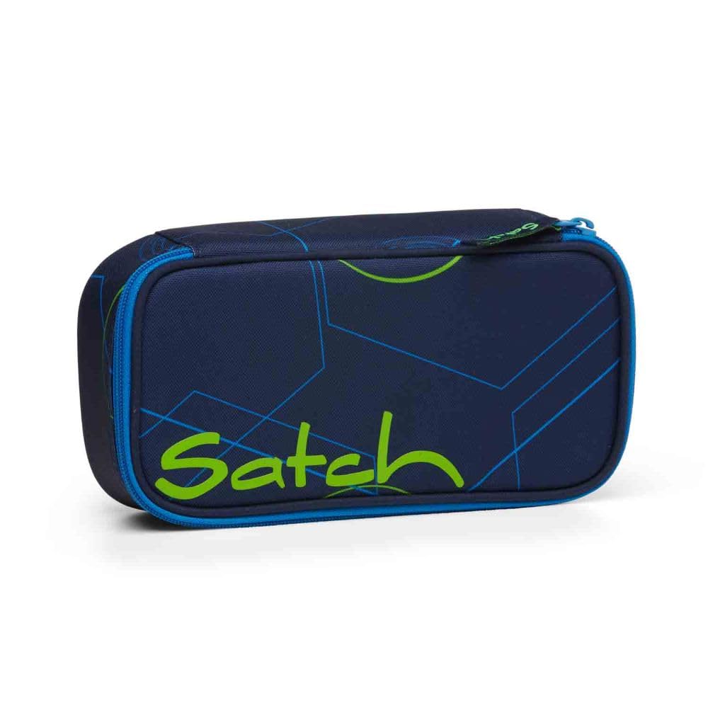 Satch Match Plus Schulrucksack Set 3tlg. inkl. Schlamperbox und Sportbeutel (Blue Tech)