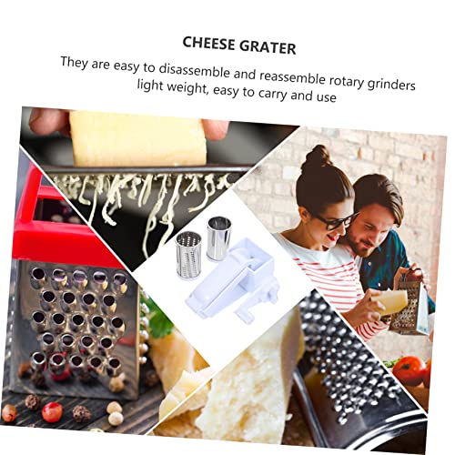 Rallador manual para queso acero inoxidable con mango ergonómico miniatura 4