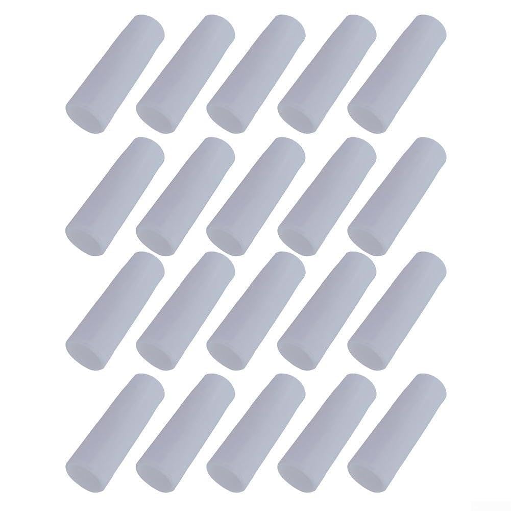 HaloModora Tent Pole Connector Straight Joint 20 Pack Plastic Fixing Piece for Camping Hiking Canopy ID 8.5-19mm(8.5mm)