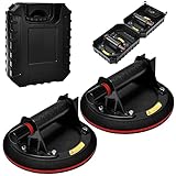 Saugheber Saugnapf Fliesen Glassauger Fliesenheber 2 Stücke 8