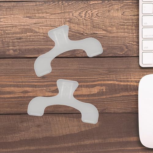 Pinces marque-pages transparentes YARNOW accessoires lecture plastique