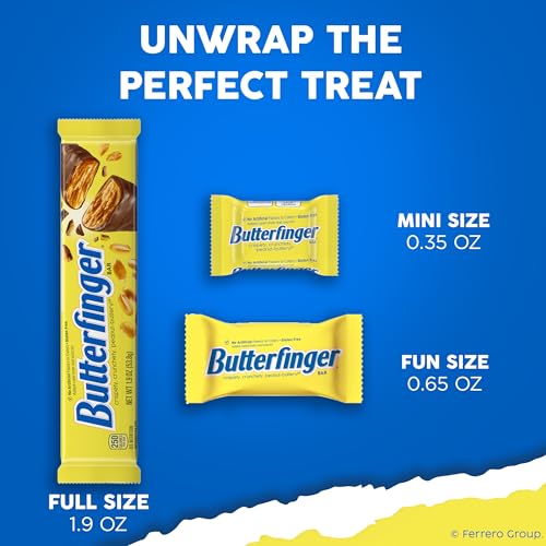 Butterfinger Full Size Candy Bars Individually Wrapped, 18 Ct, 1.9 Oz - image 9