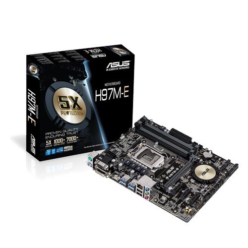 Asus H97M-E Micro ATX LGA1150 Motherboard (H97M-E) - PCPartPicker