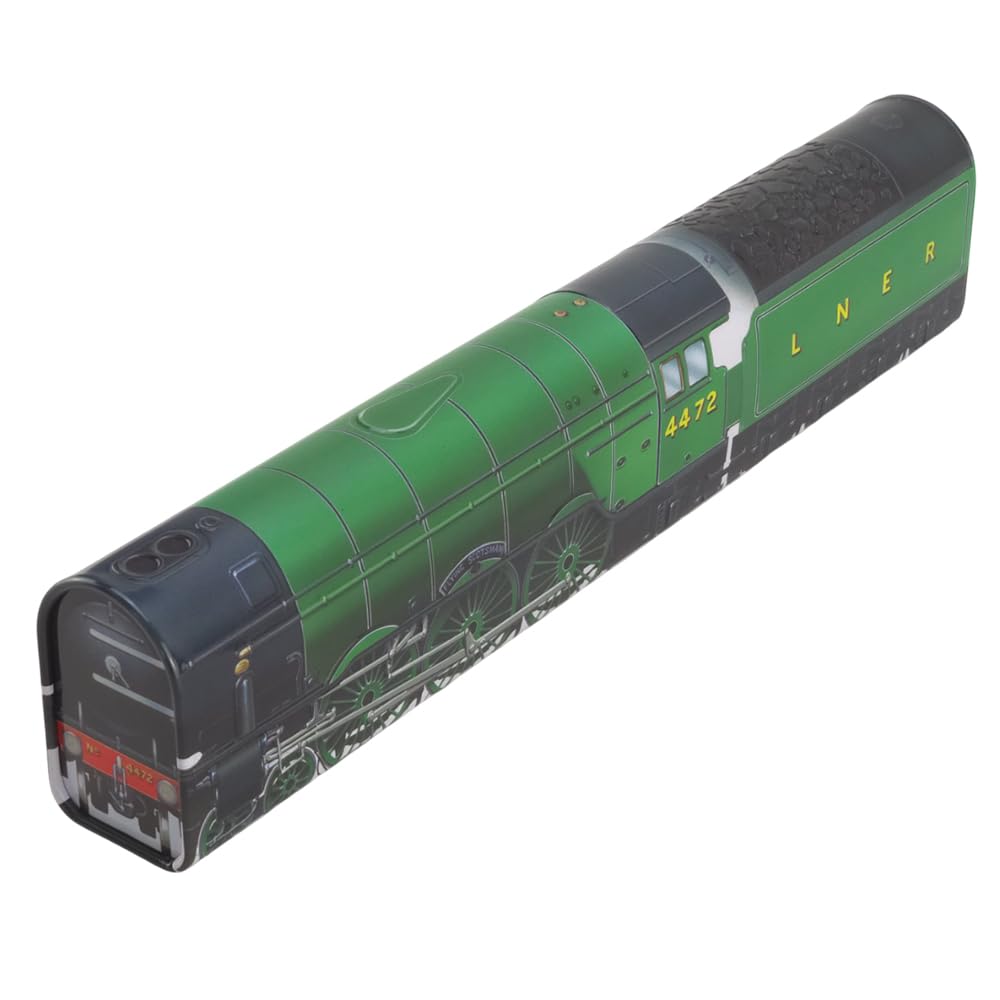 That's Crackers The Flying Scotsman | Long Skinny Train Lovers Tin | 33.5cm Long | Gift Idea