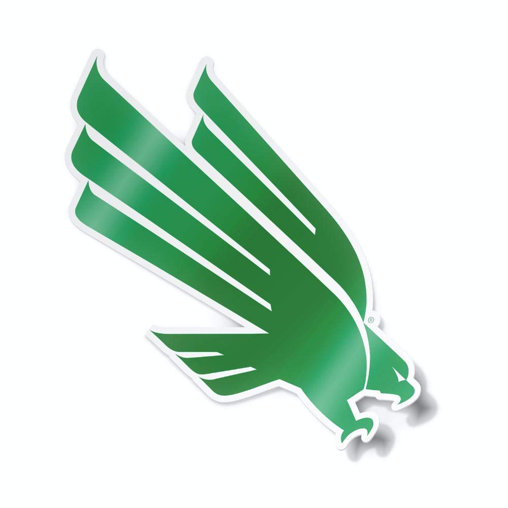 Collegiate NCAA Car Decal Made from Premium Weatherproof Vinyl (University of North Texas)