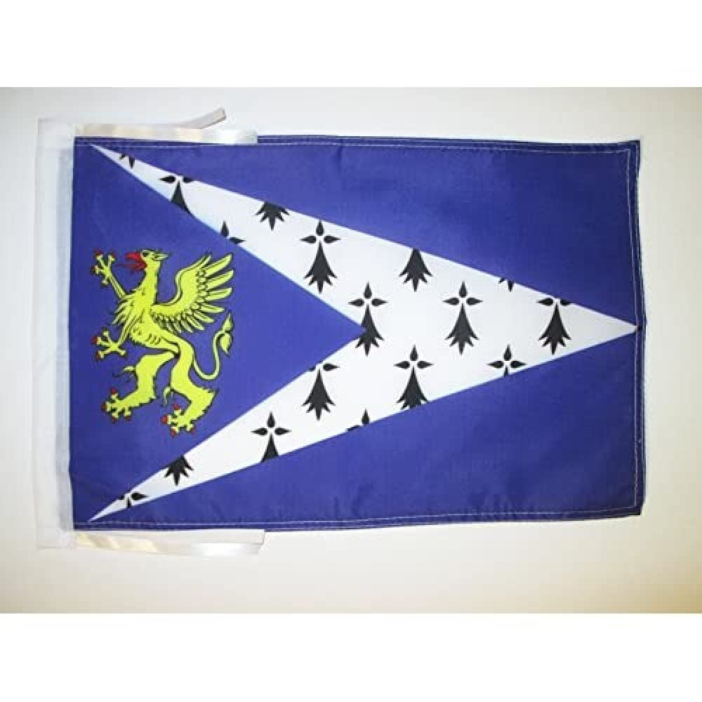 Iran Old Persia Flag 18'' x 12'' cords - Persian SMALL flags 30 x 45cm - Banner 18x12 in - AZ FLAG — view 714