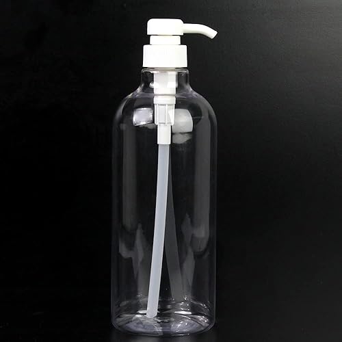 Boston - Recipiente redondo transparente con bomba (individual)