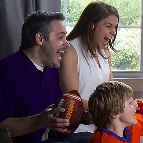 Franklin Sports Ncaa Clemson Tigers Kids Youth Football - Official College Team Football With Team Logos - Junior Size Football #TOP6