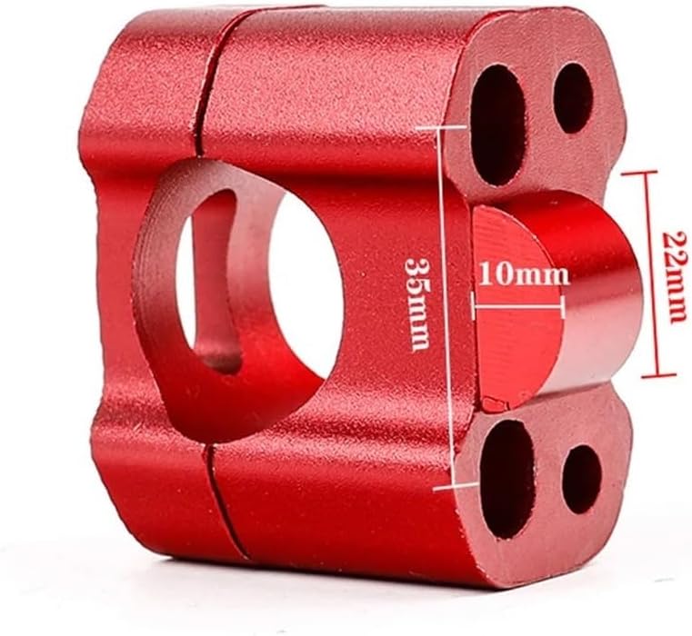 Motorbike Handlebar Risers CNC Billet HandleBar Fat Bar Risers Mount Clamp Adaptor 22MM 28MM For Pit Dirt Bike