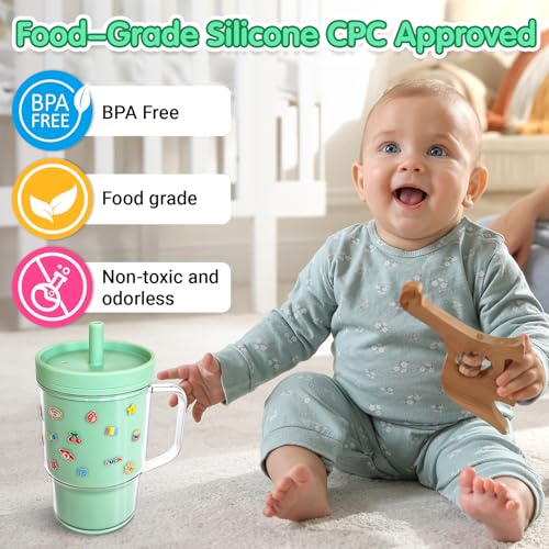 Save 50% on Baby Straw Cups for Toddlers with Code MJTFQLQD - Image 4