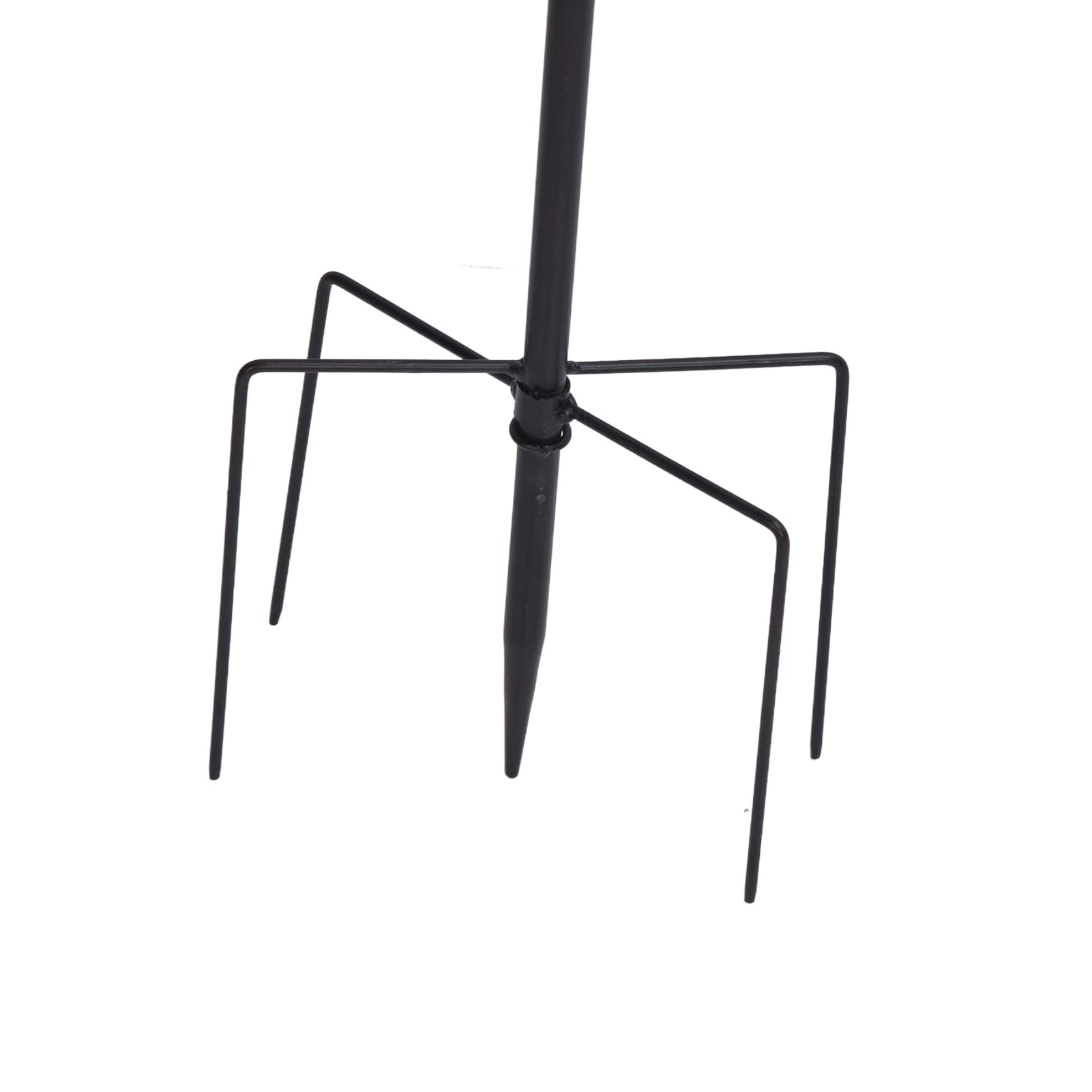 Molinillo de Viento de Jardín de Doble Capa, Molino de Viento de Metal Resistente con Estaca de Tierra, Construcción de Hierro Resistente Al óxido, Rotación Suave sobre Rod